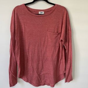 Old Navy Red Long Sleeve